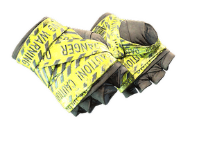★ Hand Wraps | CAUTION! (Battle-Scarred)