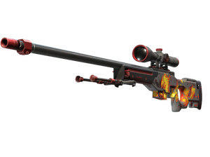 AWP | Дикое пламя (Закалённое в боях)