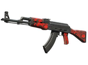 AK-47 | Красный глянец (Поношенное)